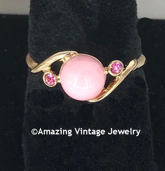 Sarah Coventry ANGEL Ring * 1980 Vintage Sarah Co… - image 1