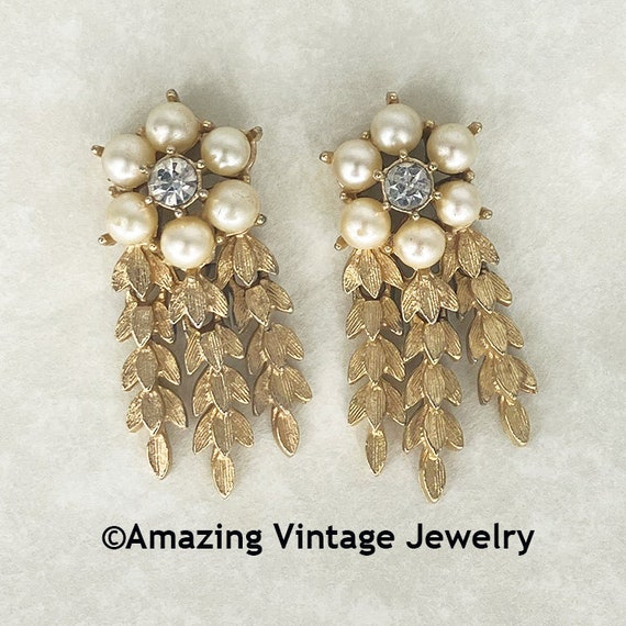 Sarah Coventry ROYAL HIGHNESS Earrings from 1962 … - image 1