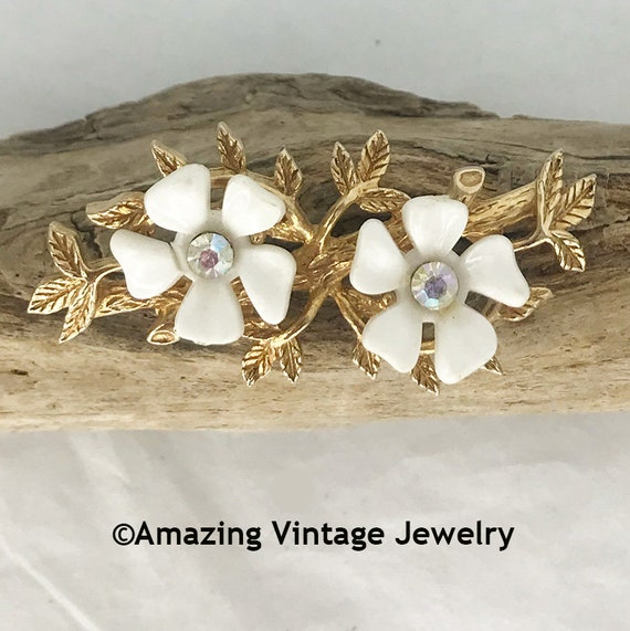 Sarah coventry vintage white - Gem