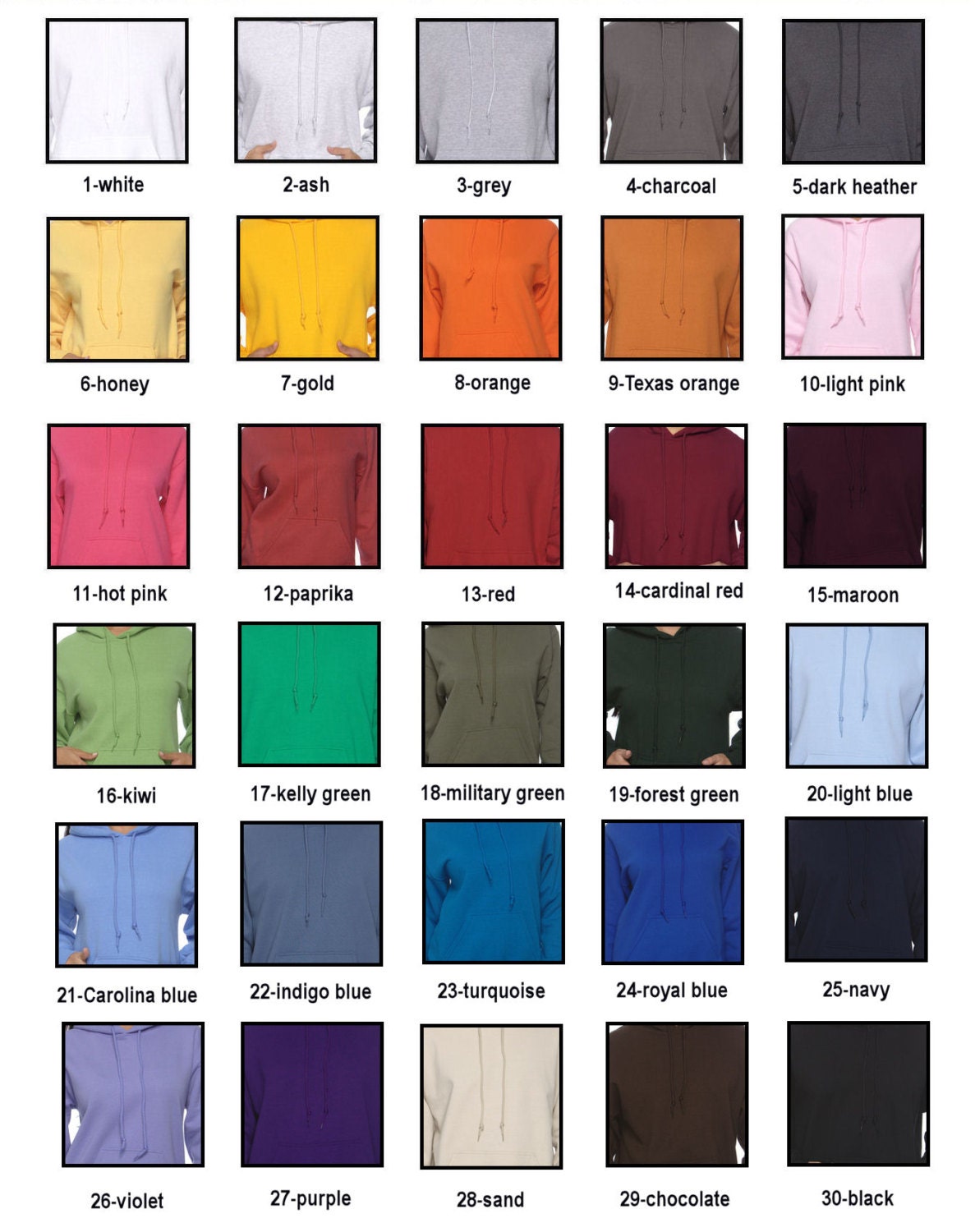 Monogrammed Hoodie sweatshirt 30 colors to choose from greek | Etsy