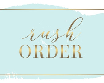 Emergency rush fee for Susan Lucille monogrammed item.