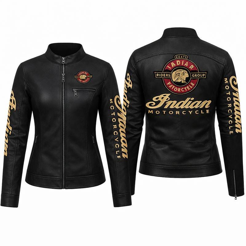 Indian motorcycle leather jacket - Etsy 日本