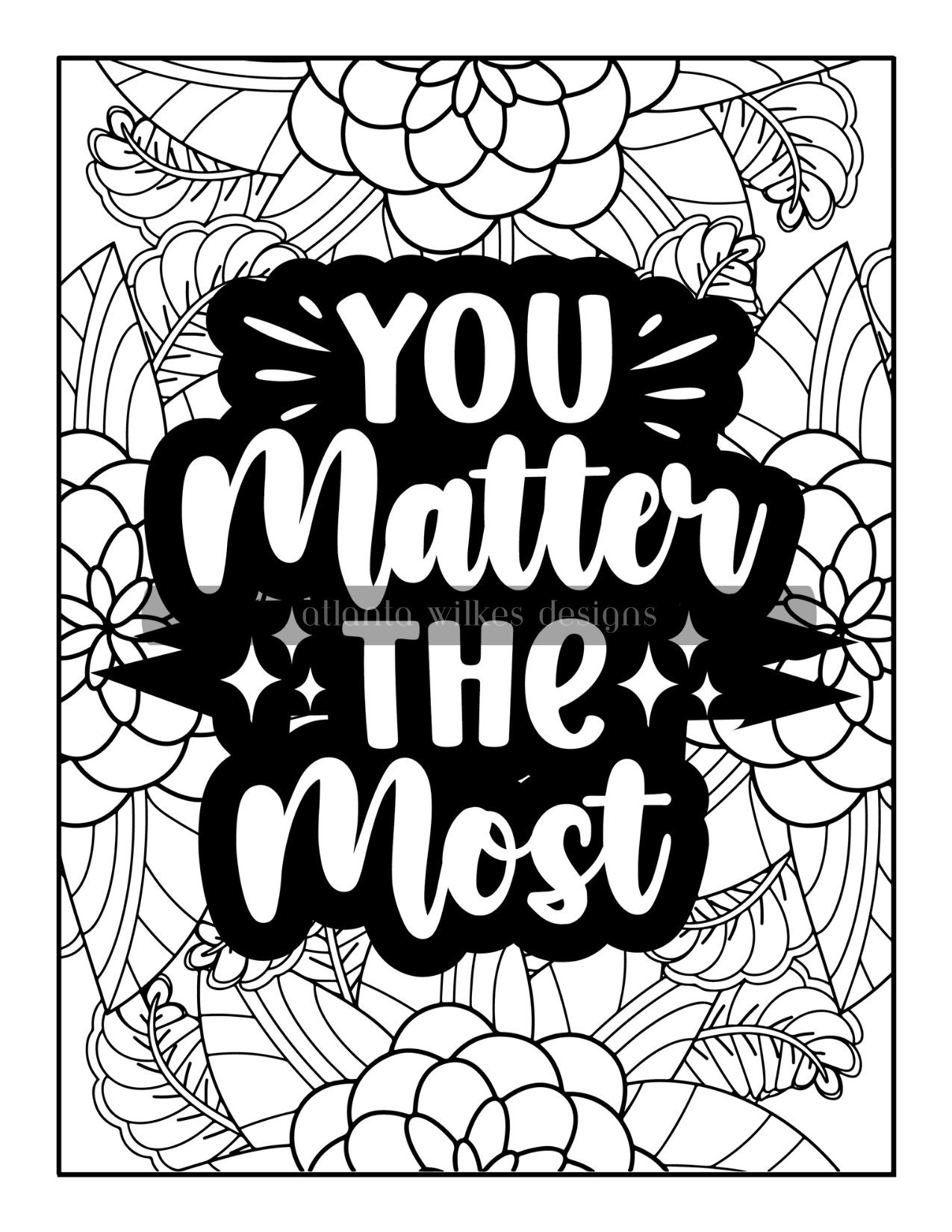 You Are Awesome Coloring Book Pages: Beautiful Patterns Coloring Book ...