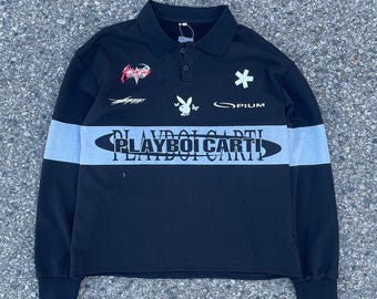 Vaquera グラフィック ポロシャツ Playboi Carti 着用 Vaquera グラフィック ポロシャツ Playboi Carti 着用 Vaquera Graphic