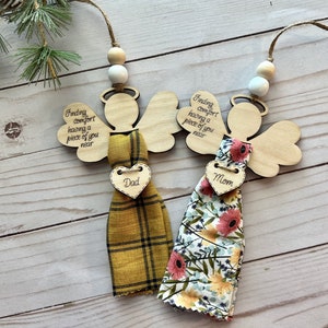 Personalized Memory Ornament Kit: Laser Cut and Preassembled Ready for Your Clothing