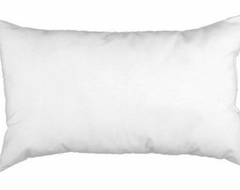 white rectangular pillow