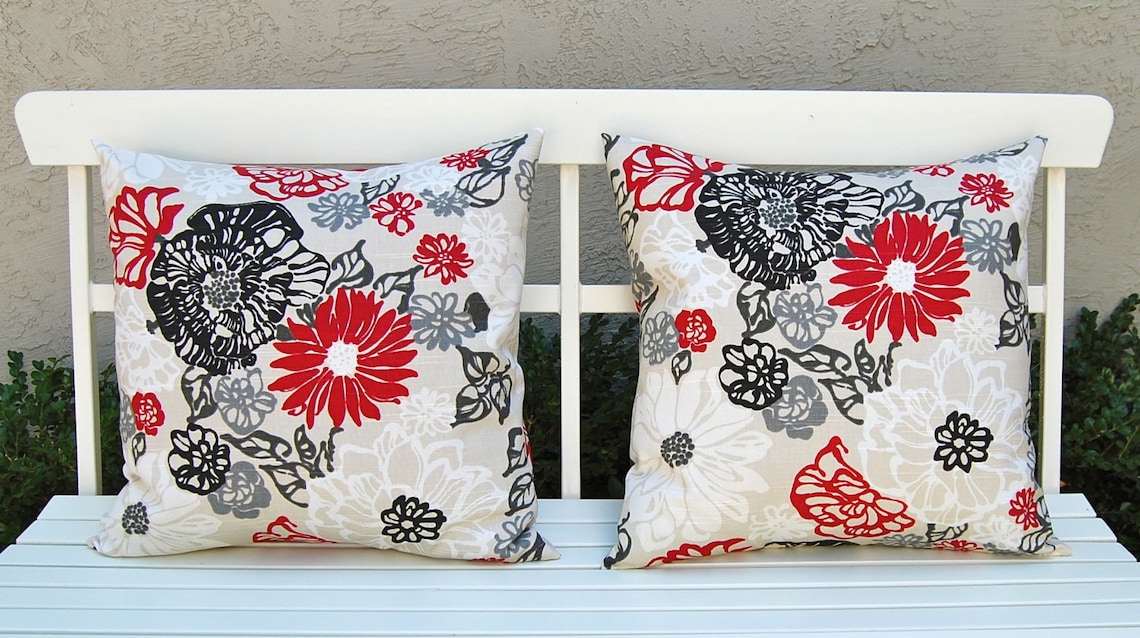 Decorative Pillows Invigorate Pillow Covers 20 x 20 Inches Etsy