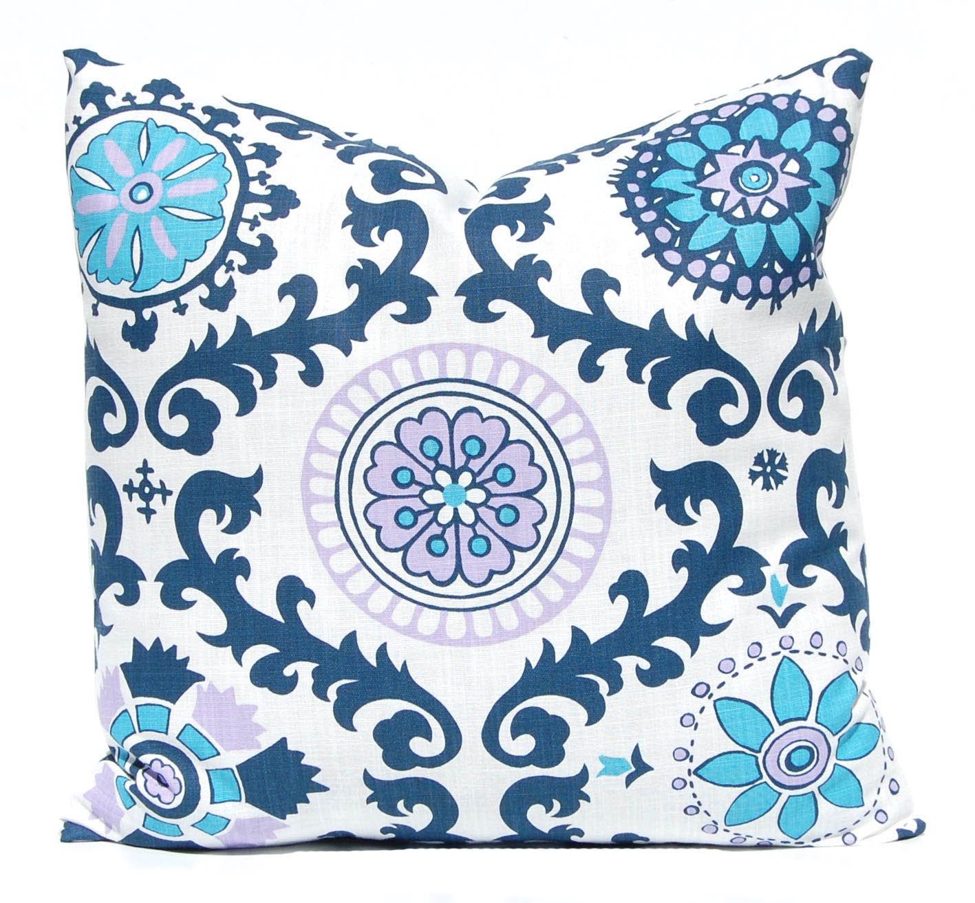 Purple Pillow Shams Lilac Throw Pillow Cover Purple and Etsy