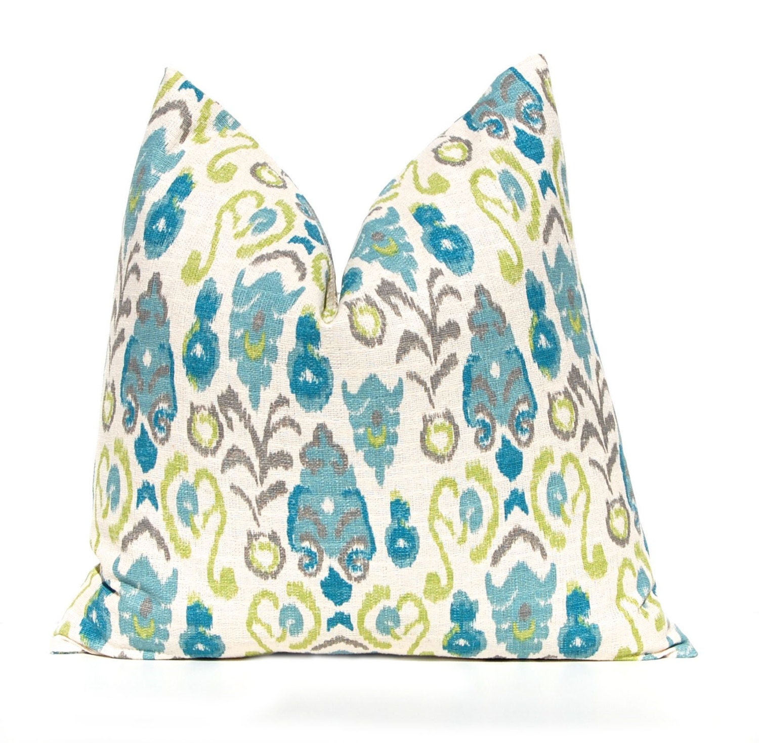 Decorative Throw Pillow Cover One 22 x 22 Burlap Pillow Etsy