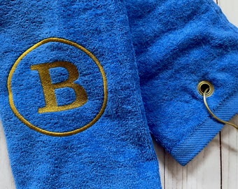 Personalized Golf Towel - Golfer Present - Gift for Dad - Father's Day Gift - Gift for Man - Funny Gift for Him - Groomsmen - Bachelor Party