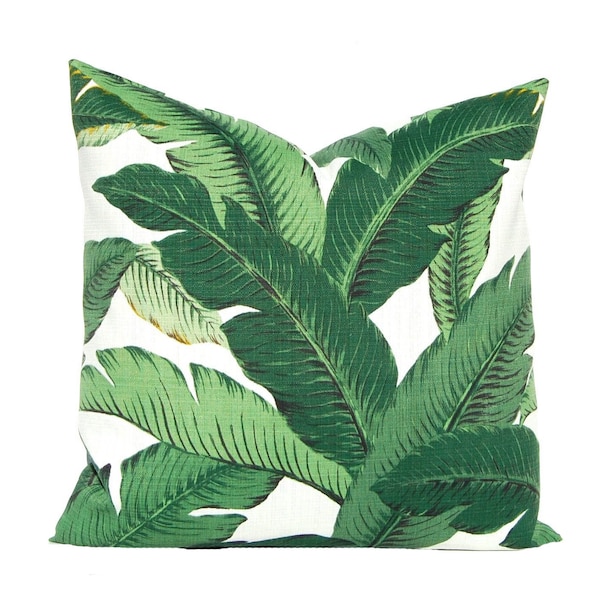 Outdoor Pillow Cover - Tommy Bahama Swaying Palms - 16 x 16, 18 x 18, Banana Leaf Pillow Cover - Decorative Pillow - Outdoor Cushion Cover