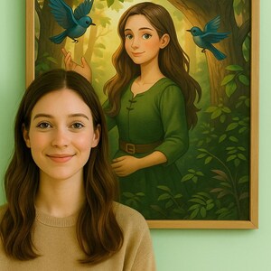 Aangepast portret van je foto in elke gewenste stijl | Gepersonaliseerde cartoontekening | Uniek cadeau voor stellen, gezinnen en vrienden