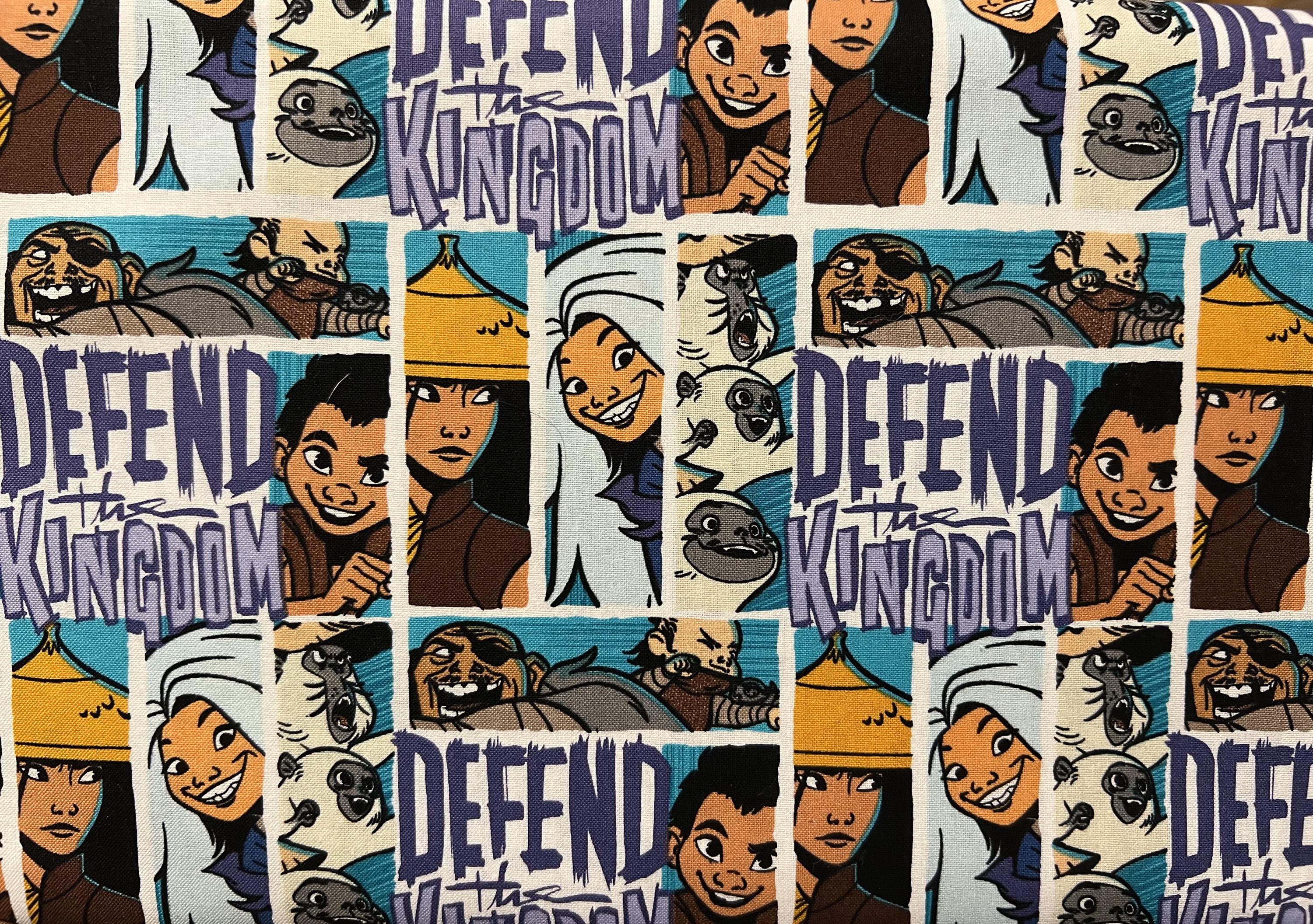 Raya and the Last Dragon Comic Look Design Cotton Fabric 43in by the ...