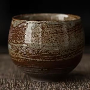 Taza de Matcha de Estilo Japonés – Auténtica Taza/Tazón de Té Matcha | Cerámica Hecha a Mano | Taza de Té Zen | Idea de Regalo Japonés | Taza para la Ceremonia del Matcha
