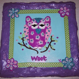 WOOT WOOT Owl Artwork by Artist, Whitney Madison image 2