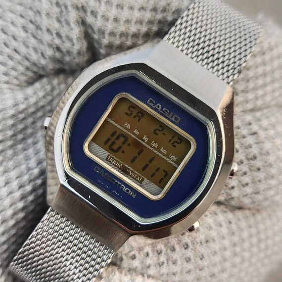 Vintage Casio Casiotron TRN-01M Japan Made Watch for Men's - Etsy