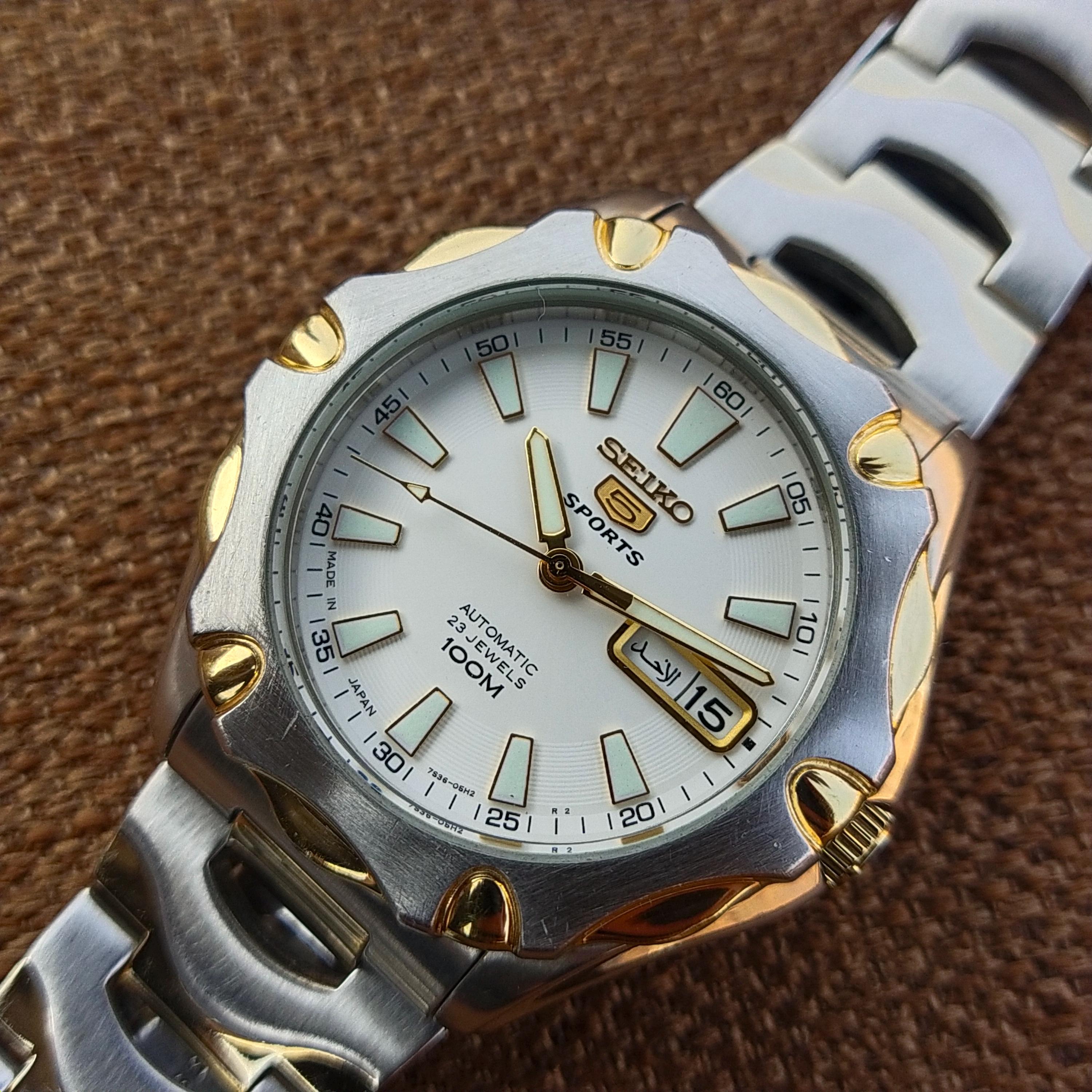 Rare Seiko 5 Sports 7S36-03T0 Automatic 23 Jewels for Men's - Etsy