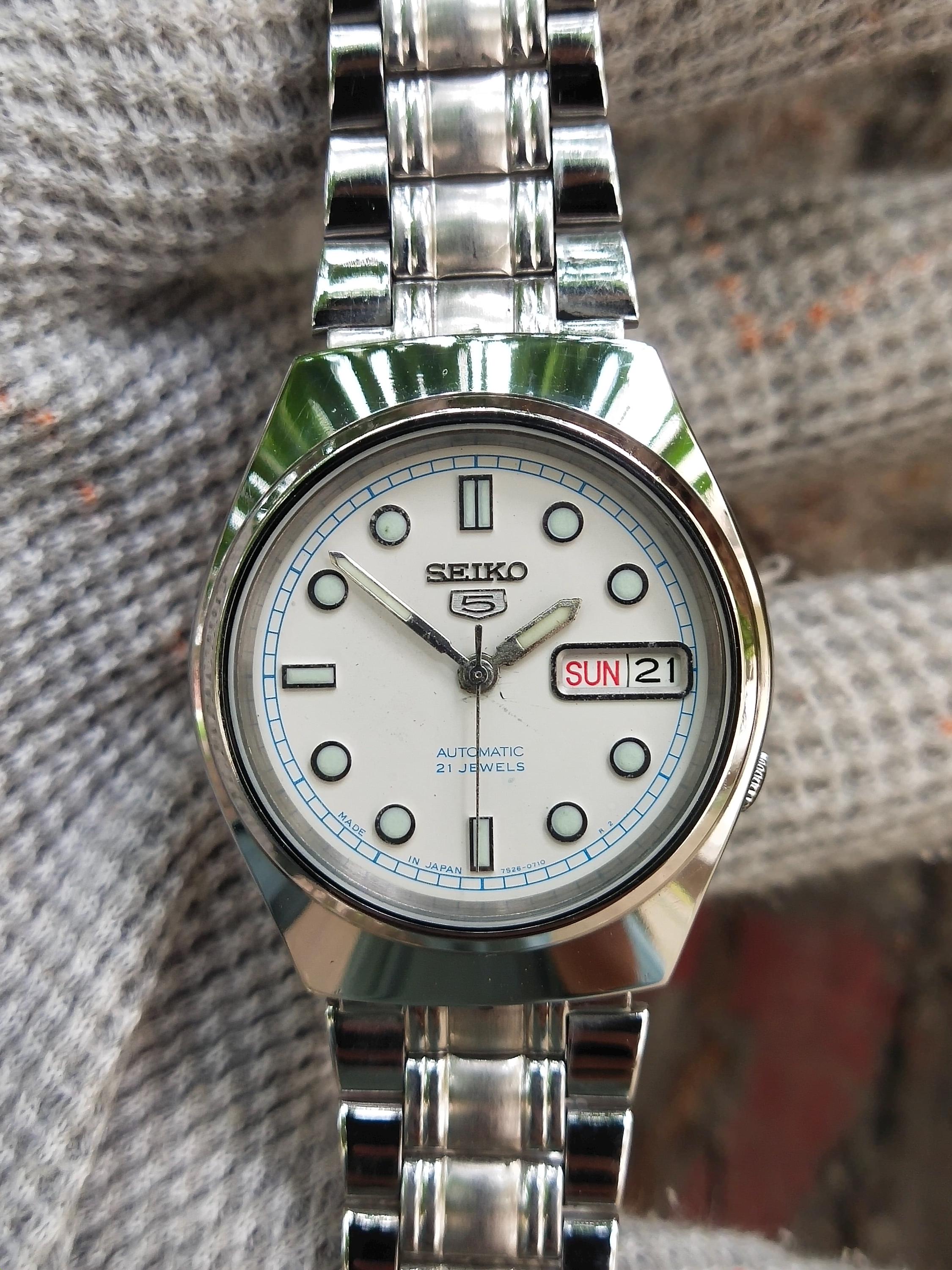 Vintage Seiko 5 7S26-7030 Automatic 21 Jewels for Men's - Etsy