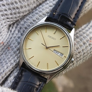 Vintage Seiko 7N43-8A90 Quartz Watch For Men&#39;s