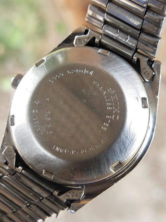 Vintage Seiko 5 Automatic 6309-8240 Watch Japan for Men,s - Etsy