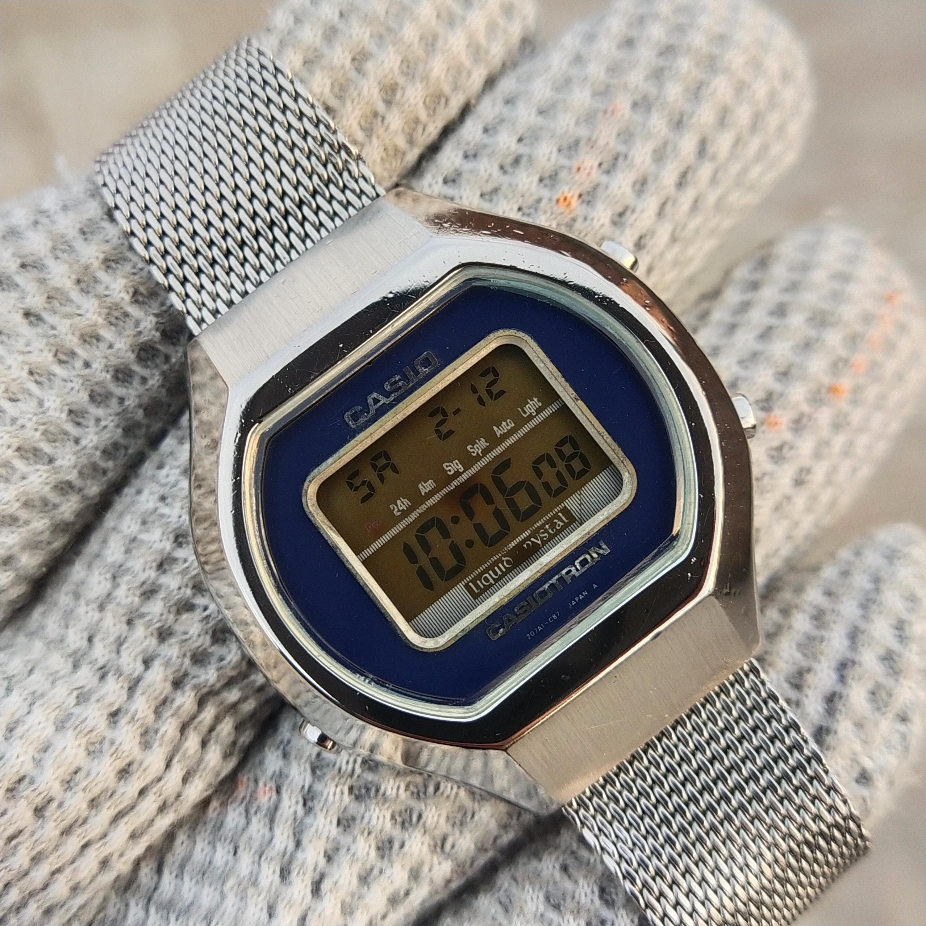 【レア】カシオトロン　復刻版　TRN-01 ヴィンテージ カシオ カシオトロン TRN-01 M 日本製 メンズ腕時計