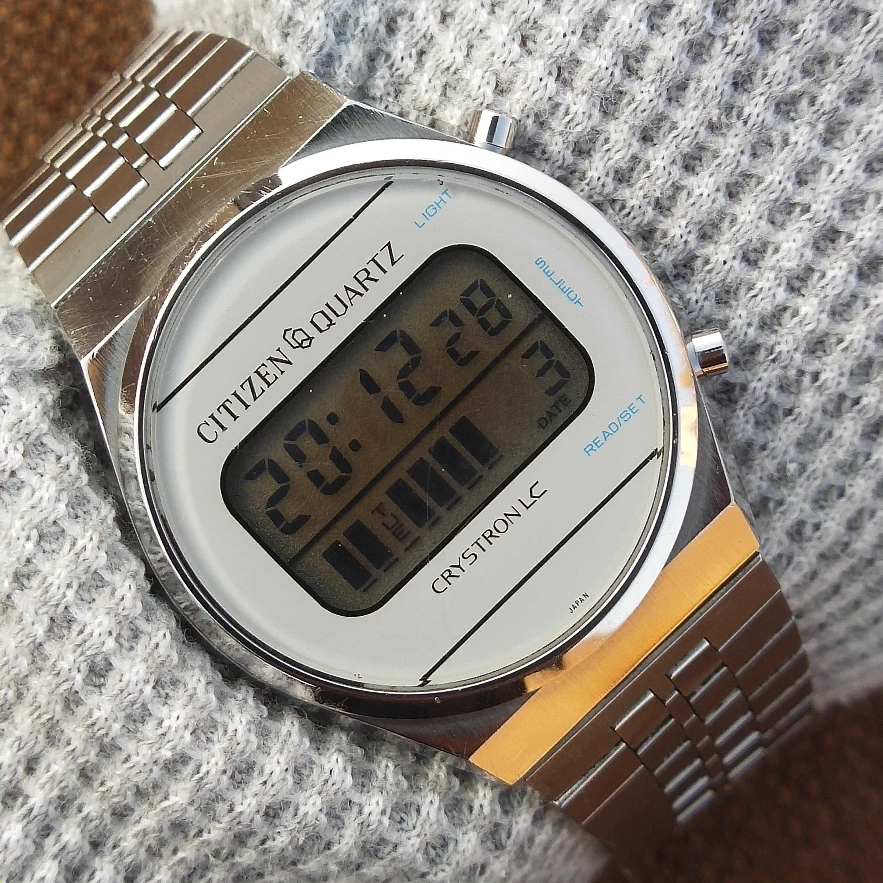 Citizen Crystron Lc - Etsy