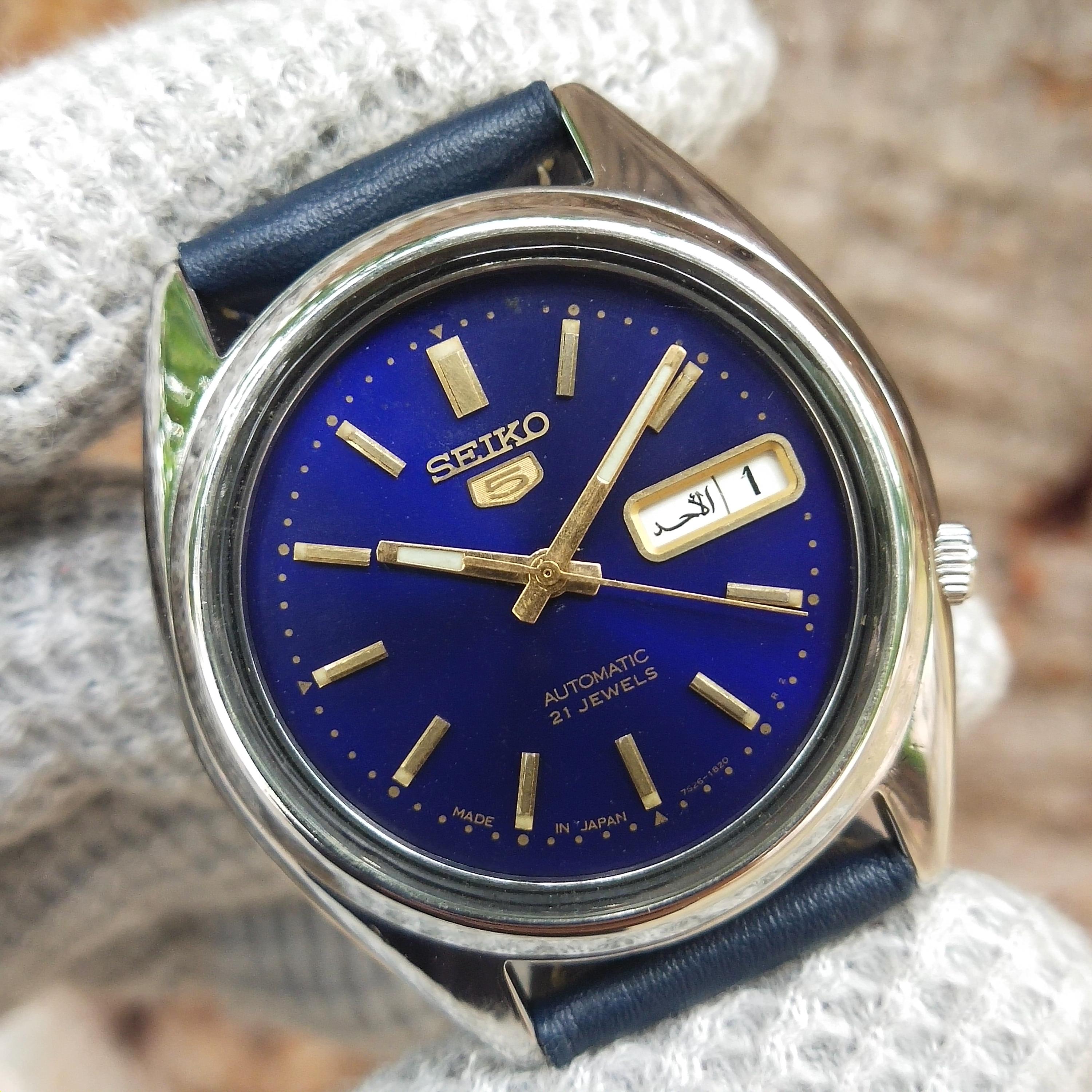ヴィンテージ セイコー5 7S26 自動巻き 21石 メンズ - Etsy 日本