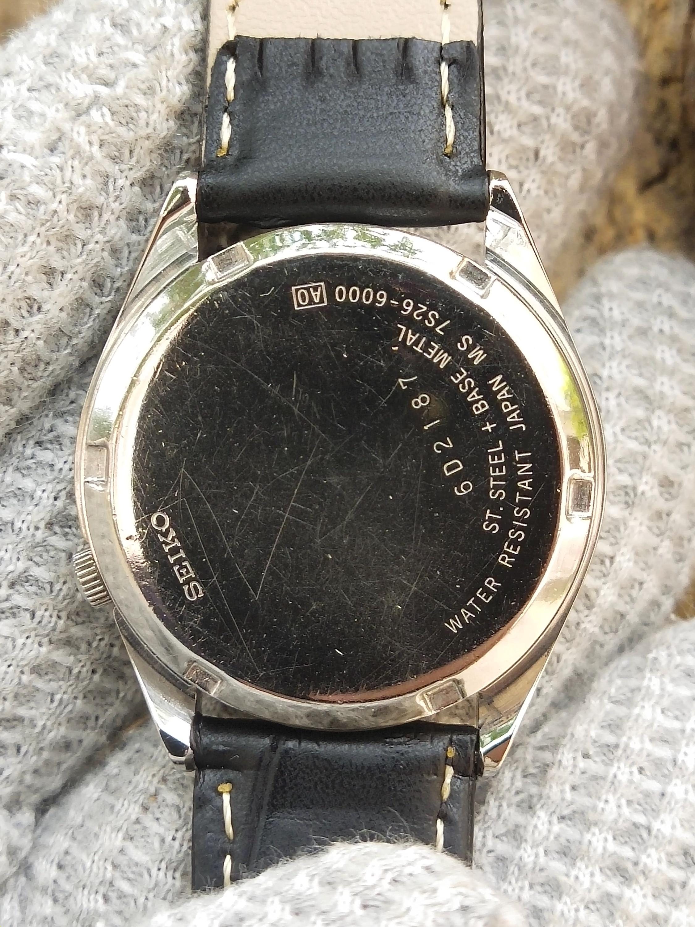 ヴィンテージ セイコー5 オートマチック 21石 7S26-6000 日本製 メンズ