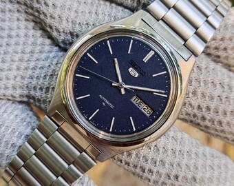 セイコー5 7S26-03E0 自動巻き 21石 腕時計 日本製 メンズ - Etsy 日本
