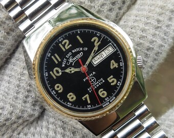 Vintage West End Watch Co. Sowar Prima Automatic Swiss Made Men's