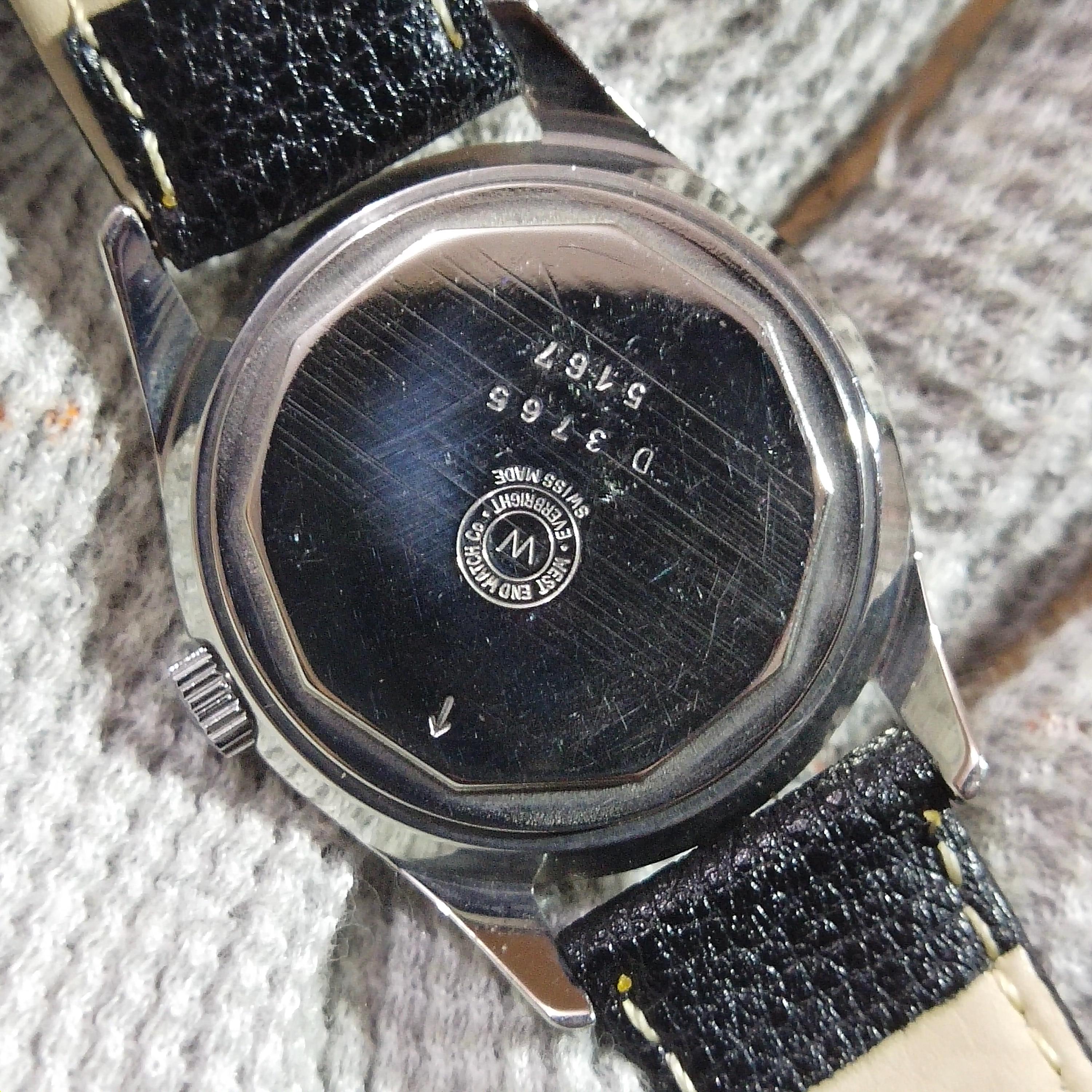 WEST END WATCH Co Keepsake D 3765 Sunburst Dial Swiss Manual