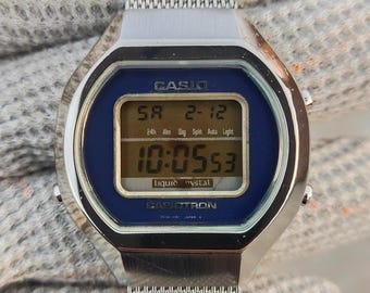 Vintage Casio Casiotron TRN-01M Japan Made Watch for Men's - Etsy