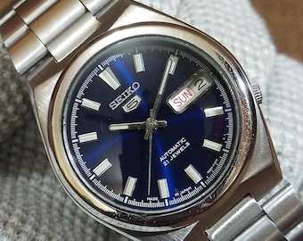 SEIKO 5 4206-5700 Silver Tank Shape Square Automatic Men's Watch