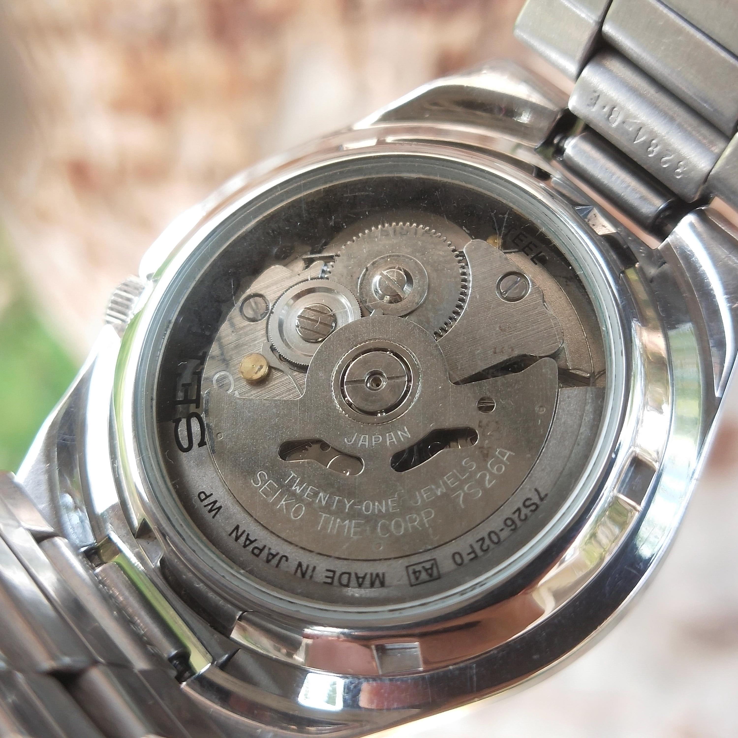 Seiko 5 Automatic 7S26-02F0 21 Jewels for Men's - Etsy
