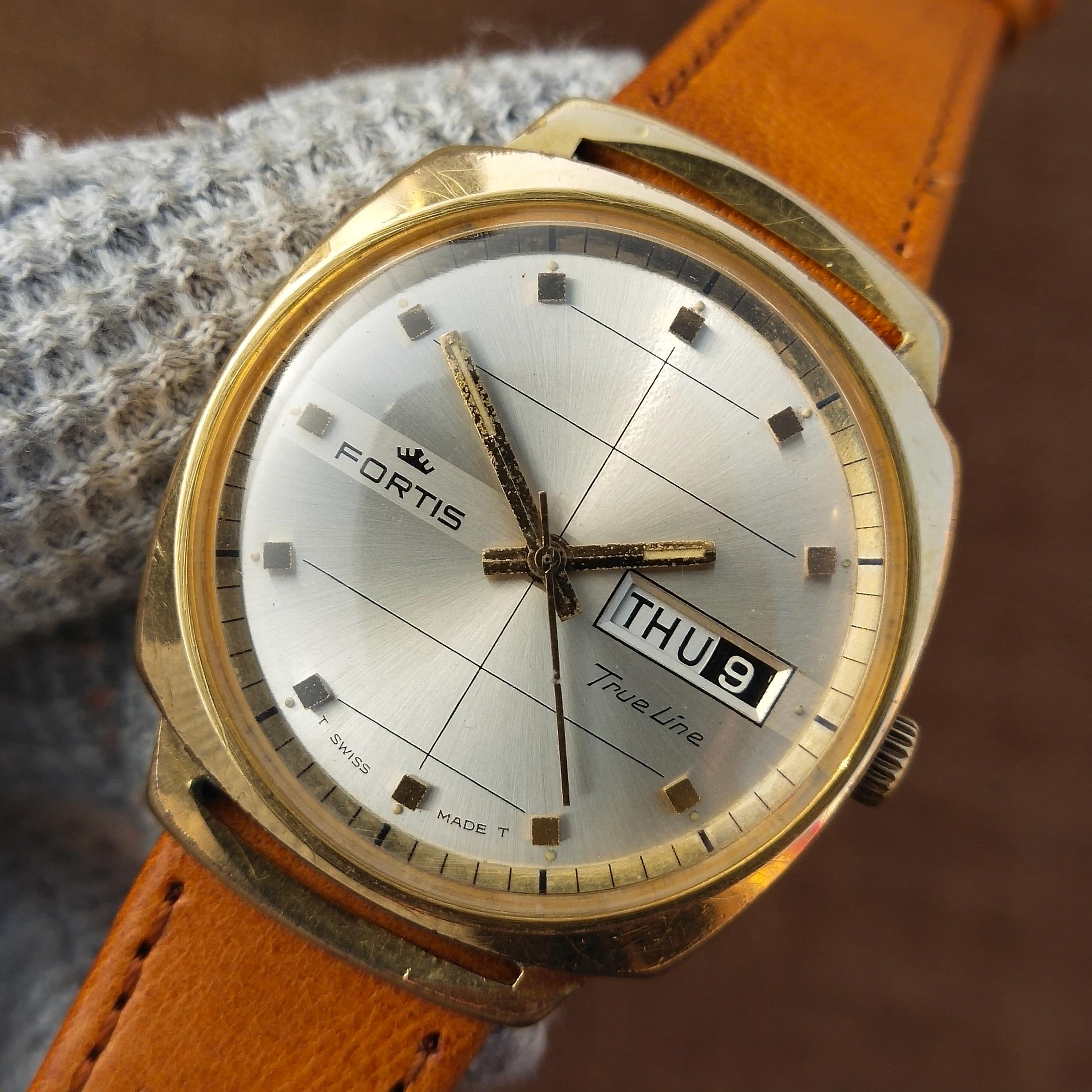 Rare Fortis Trueline 6262 Automatic Swiss Made Watch for Men's - Etsy