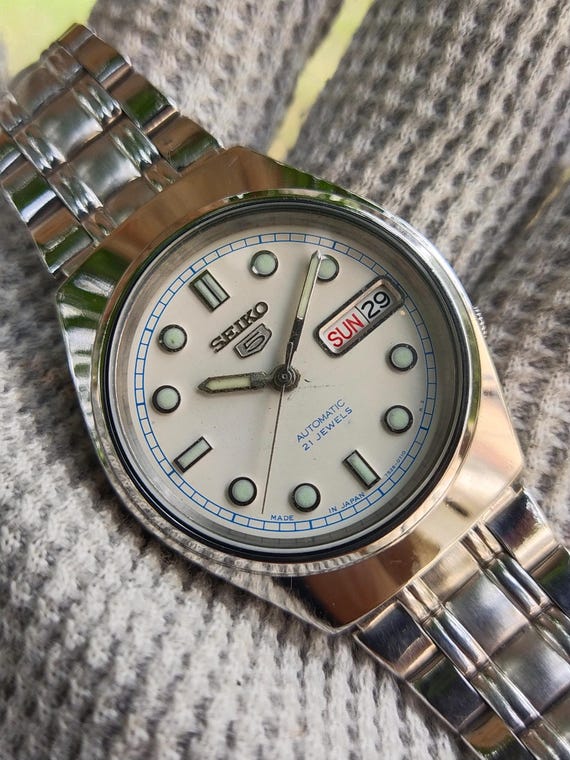 Vintage Seiko 5 7S26-7030 Automatic 21 Jewels for Men's - Etsy