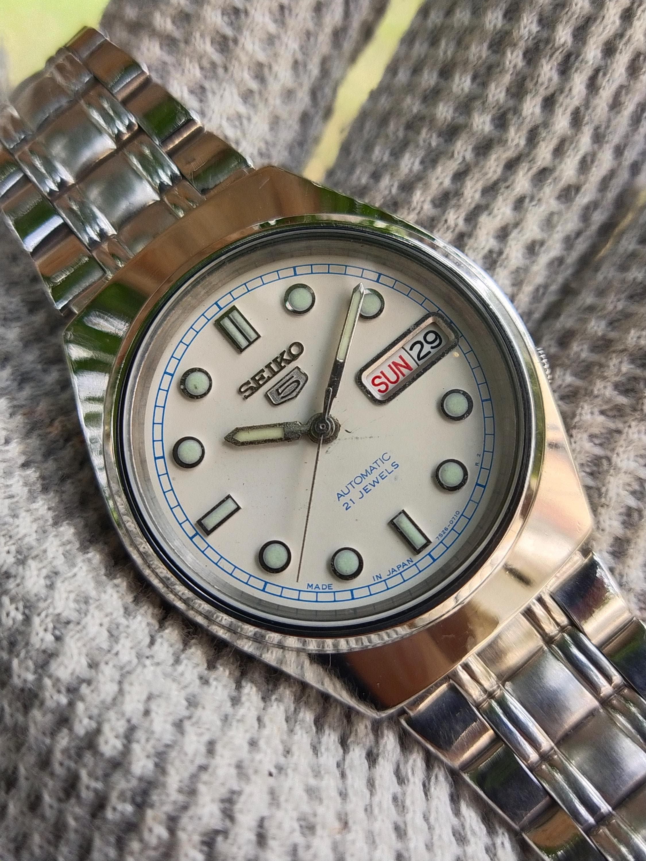 Vintage Seiko 5 7S26-7030 Automatic 21 Jewels for Men's - Etsy
