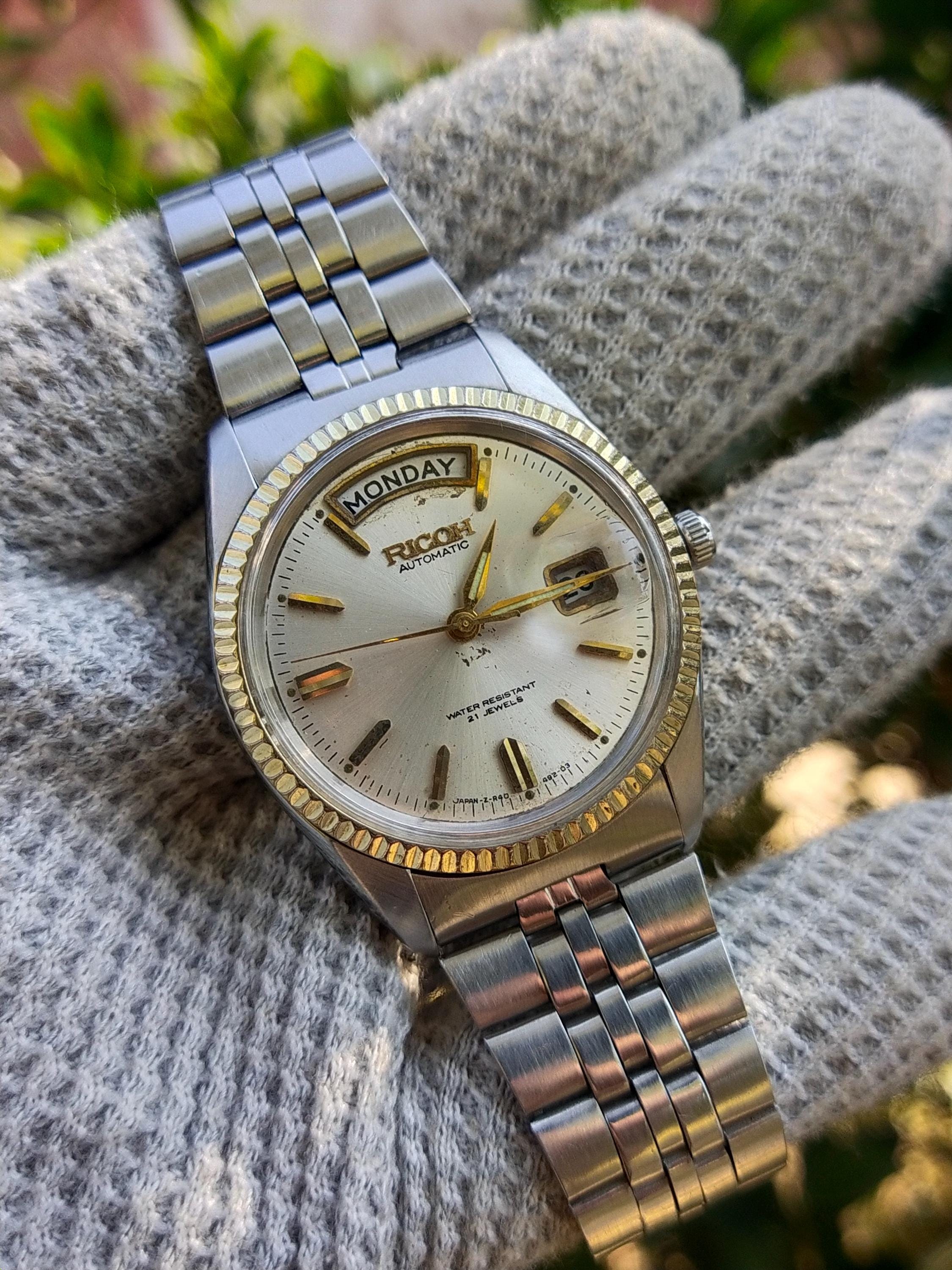 Ricoh 21 Jewels Automatic Watch - Etsy