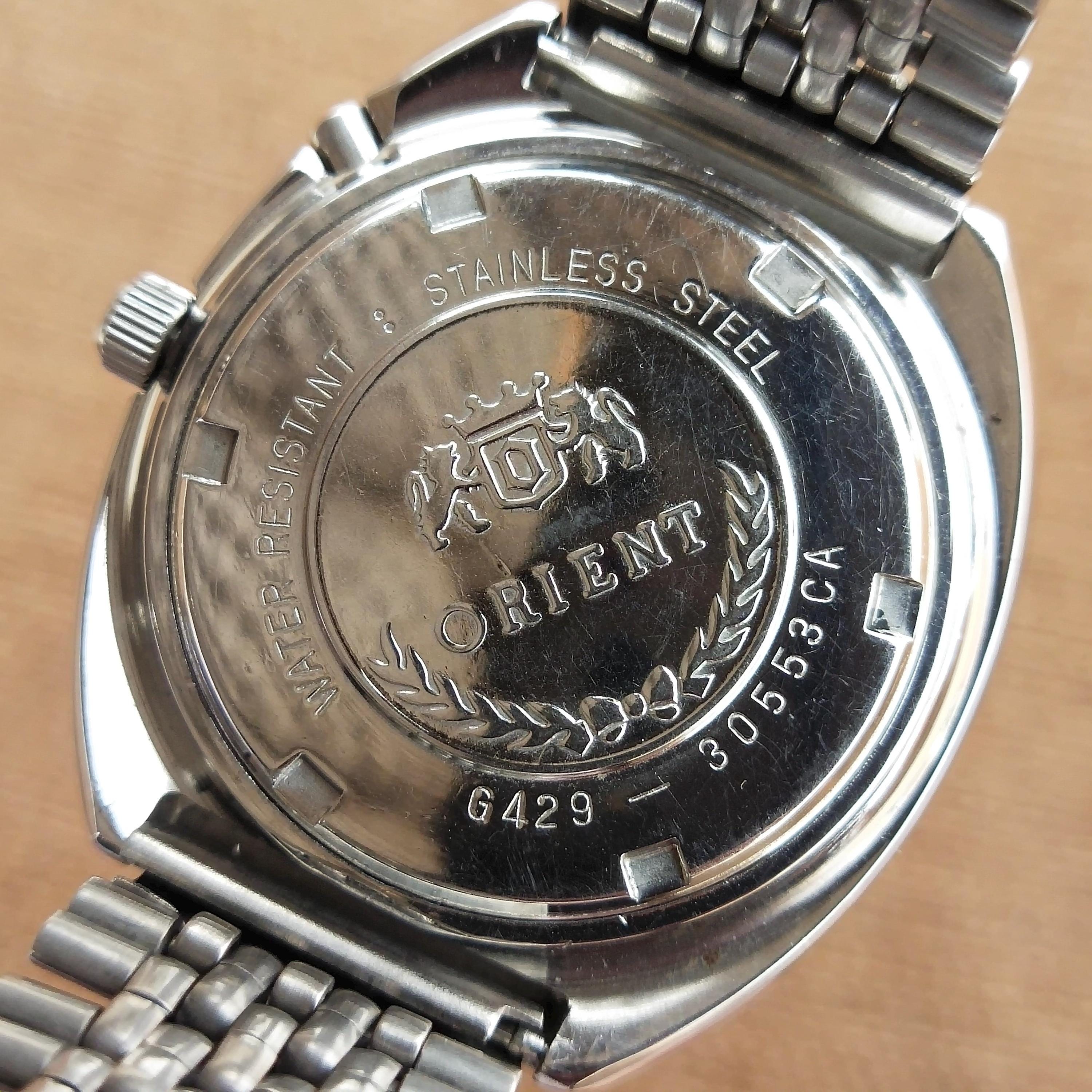 Rare Vintage Orient Chrono Ace G429-30553CA Automatic Watch for 