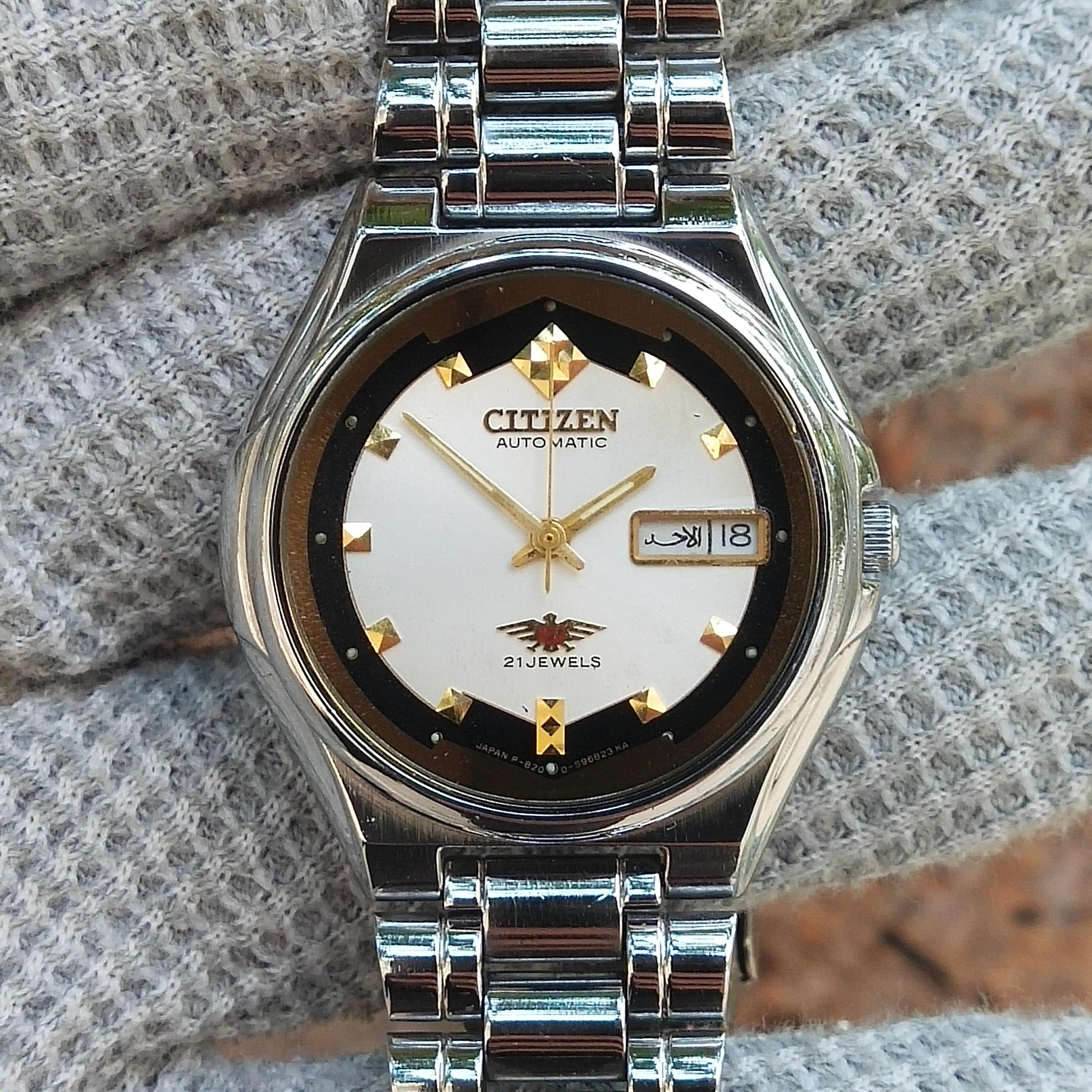 Vintage Citizen 8200 Automatic 21 Jewels for Men's - Etsy