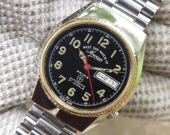 Vintage West End Watch Co. Sowar Prima Automatic Swiss Made Men's