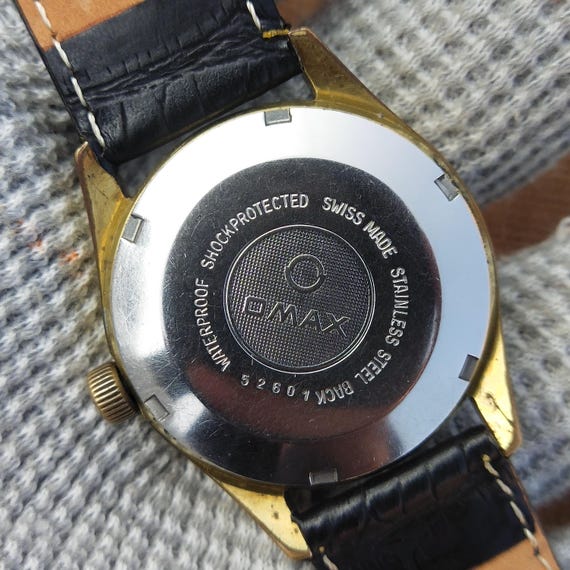 Vintage Omax President 52601 Automatic 17 Jewels Swiss Men's Watch