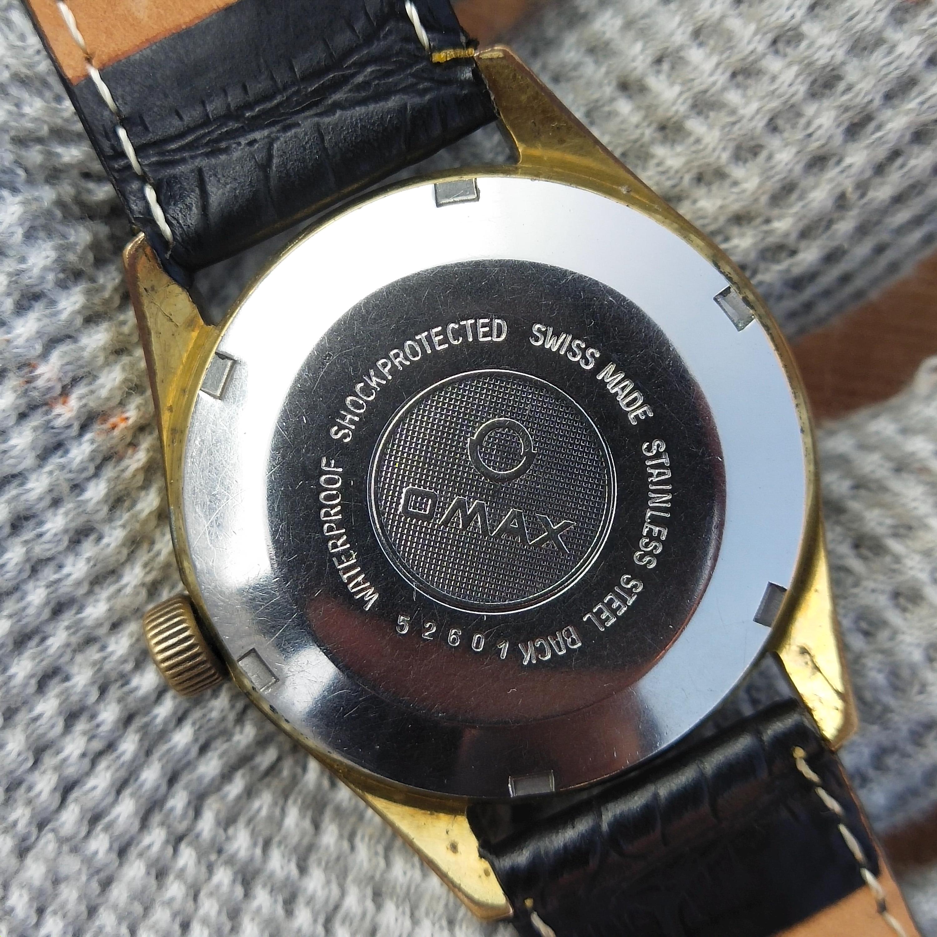 オソマ様 Vintage Omax President 52601 Automatic 17 Jewels Swiss Men's Watch