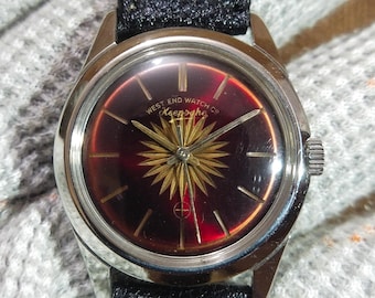 希少なヴィンテージ スイス製手巻き West End Watch Co Sillidar