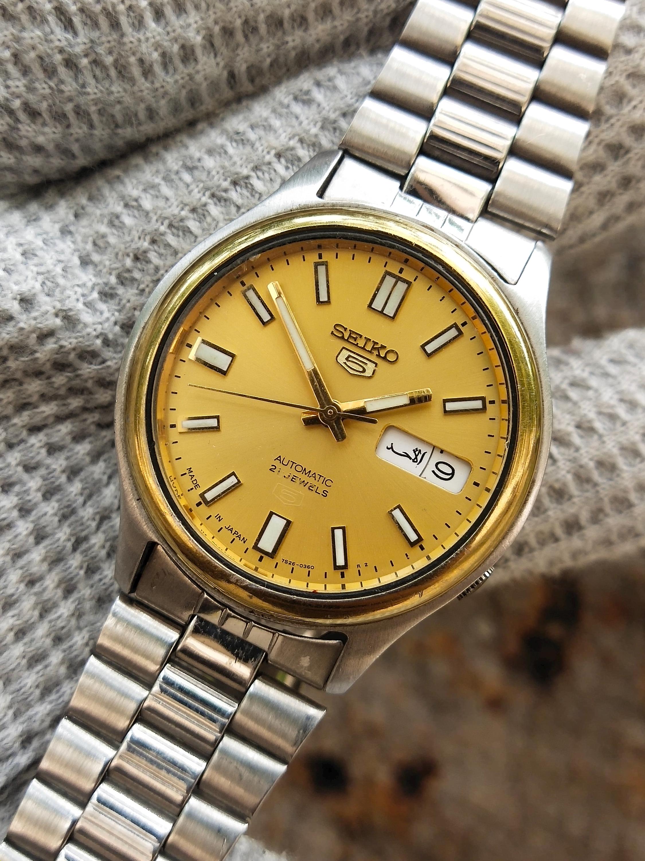 Vintage Seiko 5 7S26-6000 Automatic 21 Jewels for Men's - Etsy