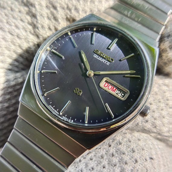 SEIKO QUARTZ SQ 8223-9009 Japan Made Watch for Men's - Etsy
