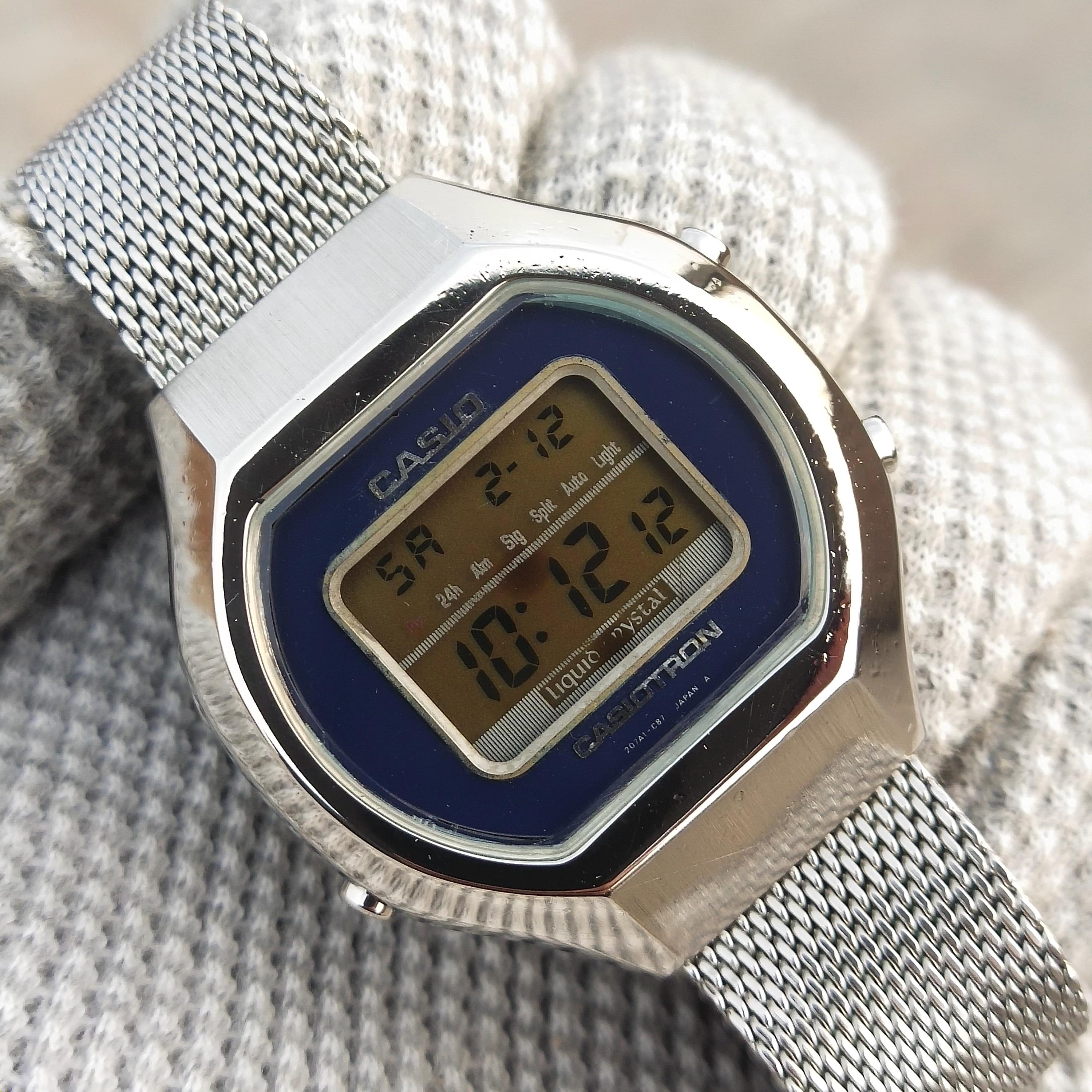 CASIO カシオ カシオトロン 04-501 腕時計　デジタル　ヴィンテージ Yahoo!オークション - 「カシオカシオトロン」の落札相場・落札価格