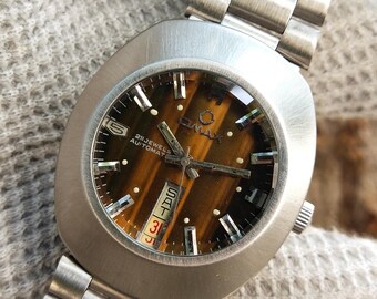 Rare Vintage Omax 35204 Automatic Swiss Men's Watch - Etsy
