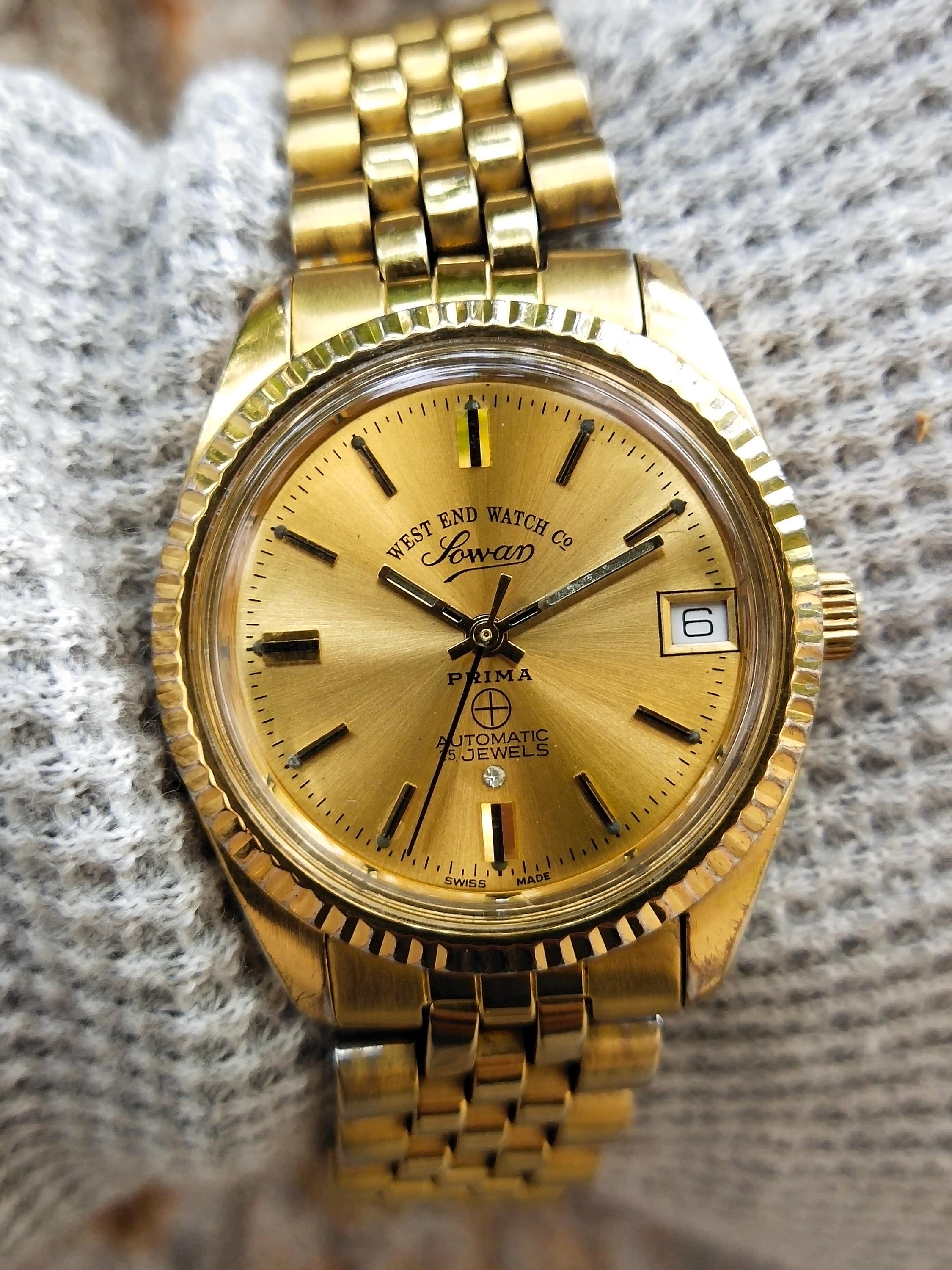 WEST END WATCH Co Sowar Prima 5748 Automatic Swiss Made Watch - Etsy