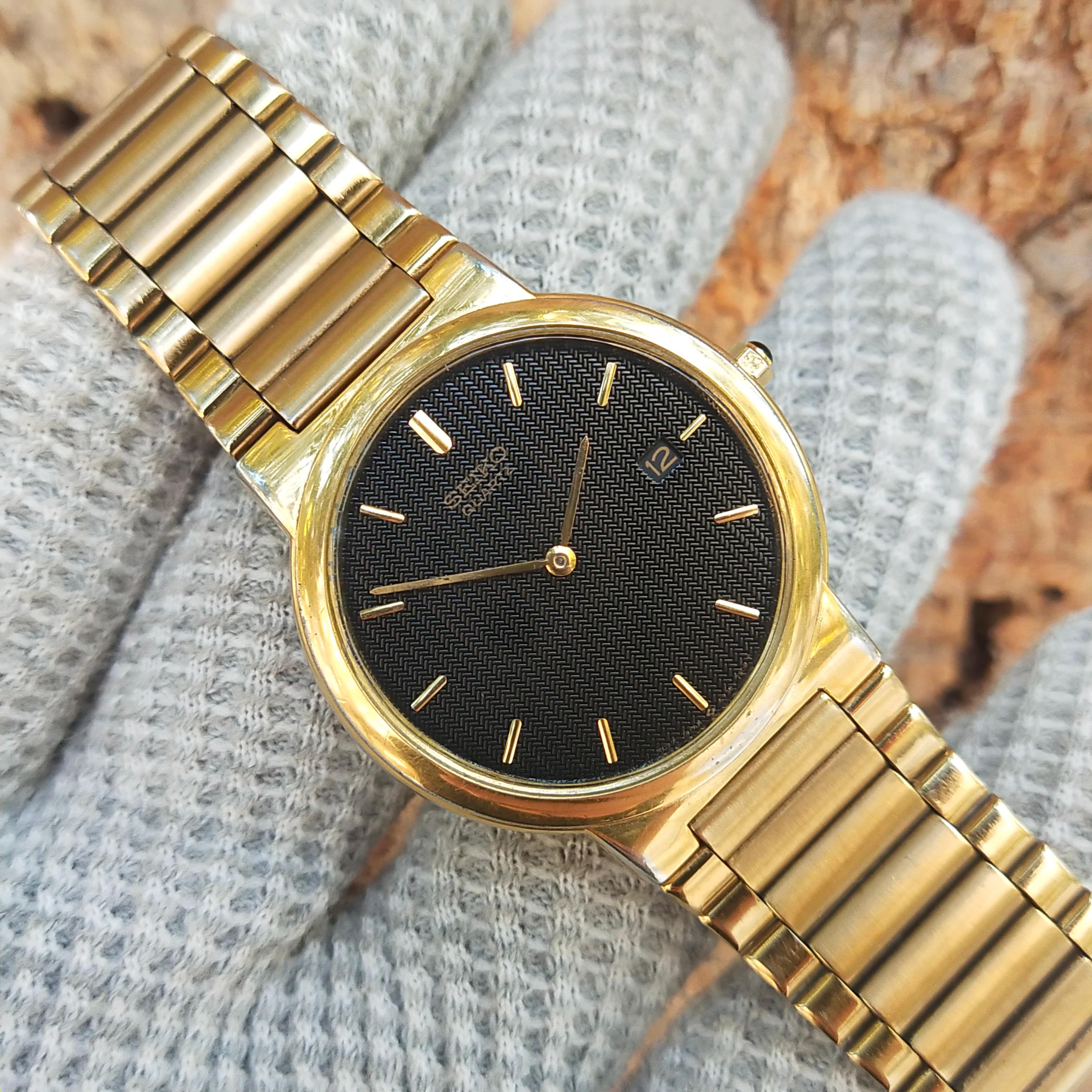 Vintage Seiko Quartz 5Y39-7140 Japan Made Watch for Men's - Etsy